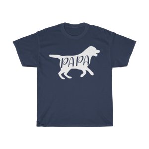 Papa Dog Fathers Day Shirt