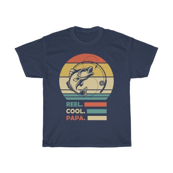 Reel Cool Papa Vintage Fathers Shirt