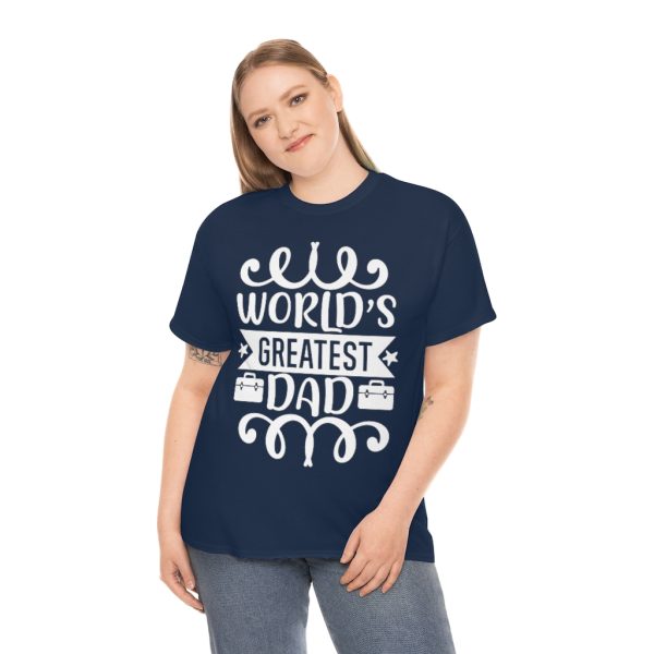 World’s Greatest Dad Shirt Design 1