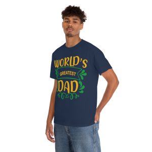 World’s Greatest Dad Shirt Design 3