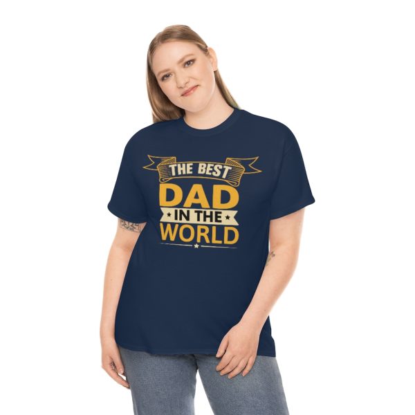 The Best Dad In The World Shirt Design 1