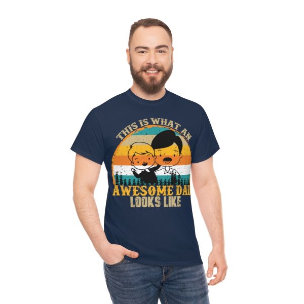 This Is What An Awesome Dad Looks Like Shirt Design 5