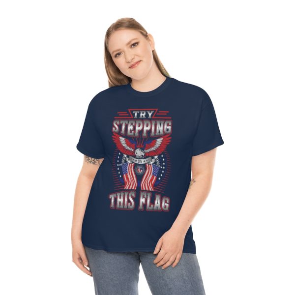 Try Stepping Veteran Shirt