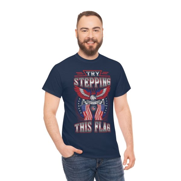 Try Stepping Veteran Shirt