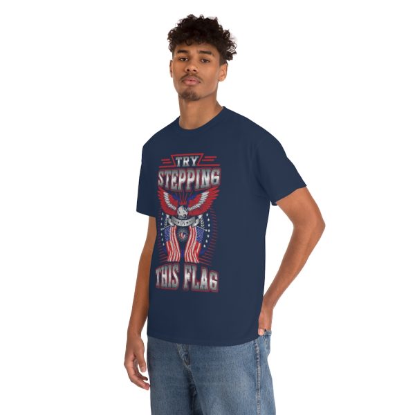 Try Stepping Veteran Shirt