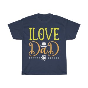 I Love Dad Shirt Design 2