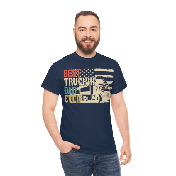 Vintage Best Trucking Dad Ever Shirt