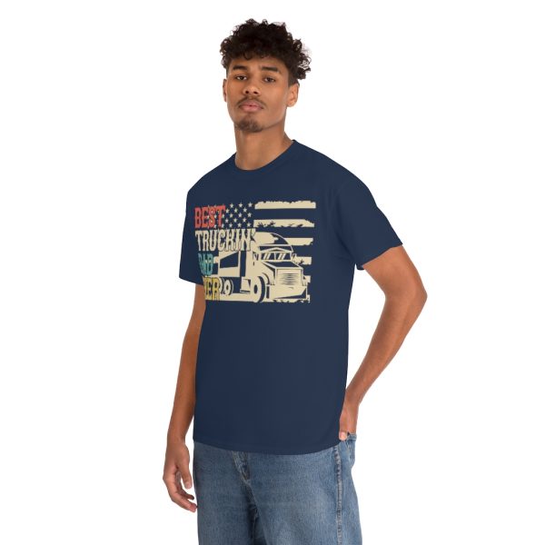 Vintage Best Trucking Dad Ever Shirt