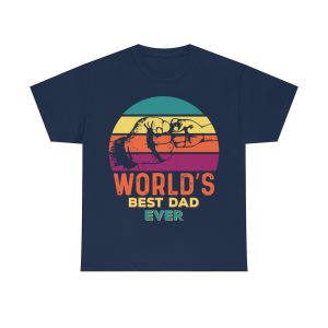 World’s Best Dad Ever Shirt Design 2