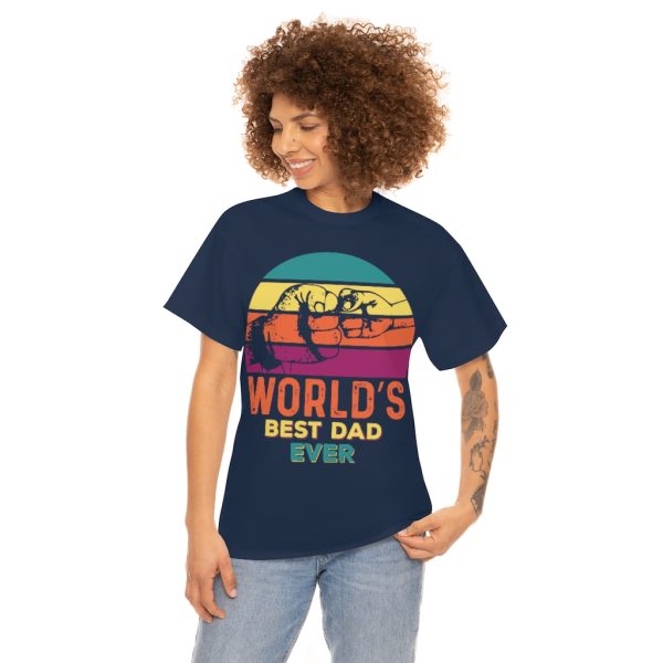 World’s Best Dad Ever Shirt Design 2