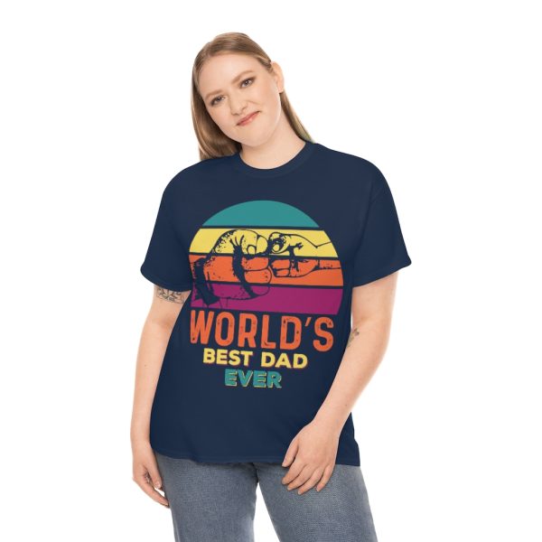 World’s Best Dad Ever Shirt Design 2