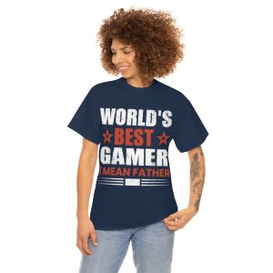 Worlds Best Gamer Fathers Day Shirt