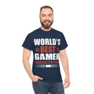 Worlds Best Gamer Fathers Day Shirt