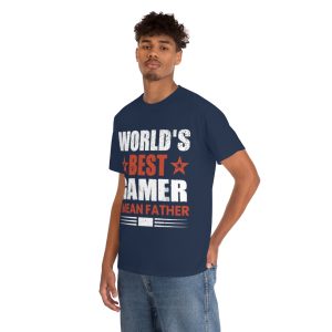 Worlds Best Gamer Fathers Day Shirt