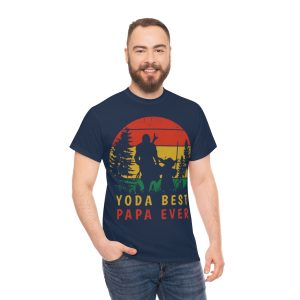 Yoda Best Papa Ever Shirt Design