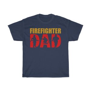 Firefighter Dad Shirt Design 1