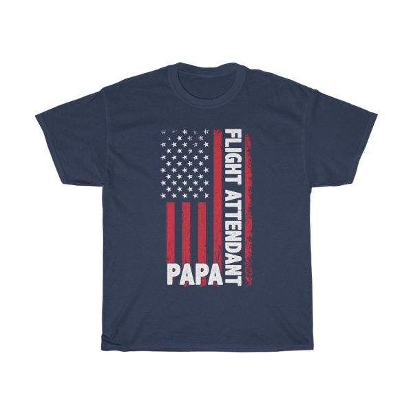 Flight Attendant Papa Shirt