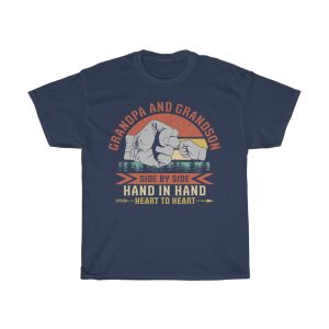 Grandpa And Grandson Side By Shirt