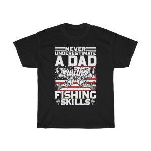 Dad With Fishing Ski’lls Fathers Shirt