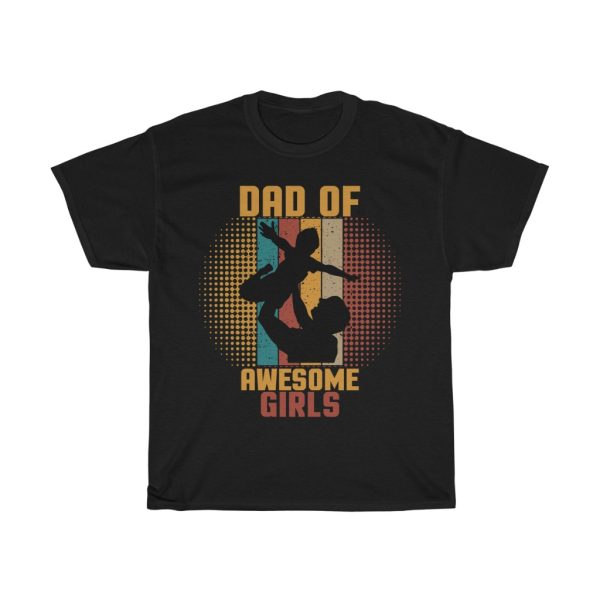 Dad Of Awesome Girls Shirt Design 1