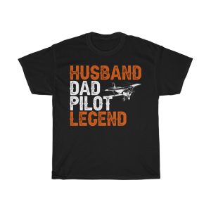 Husband Dad Pilot Legend Shirt