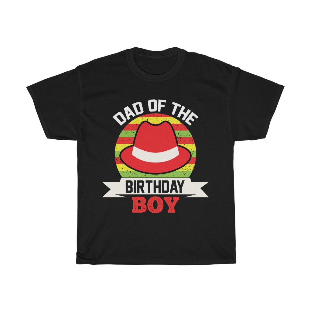 Dad Of The Birthday Boy Shirt Design 2