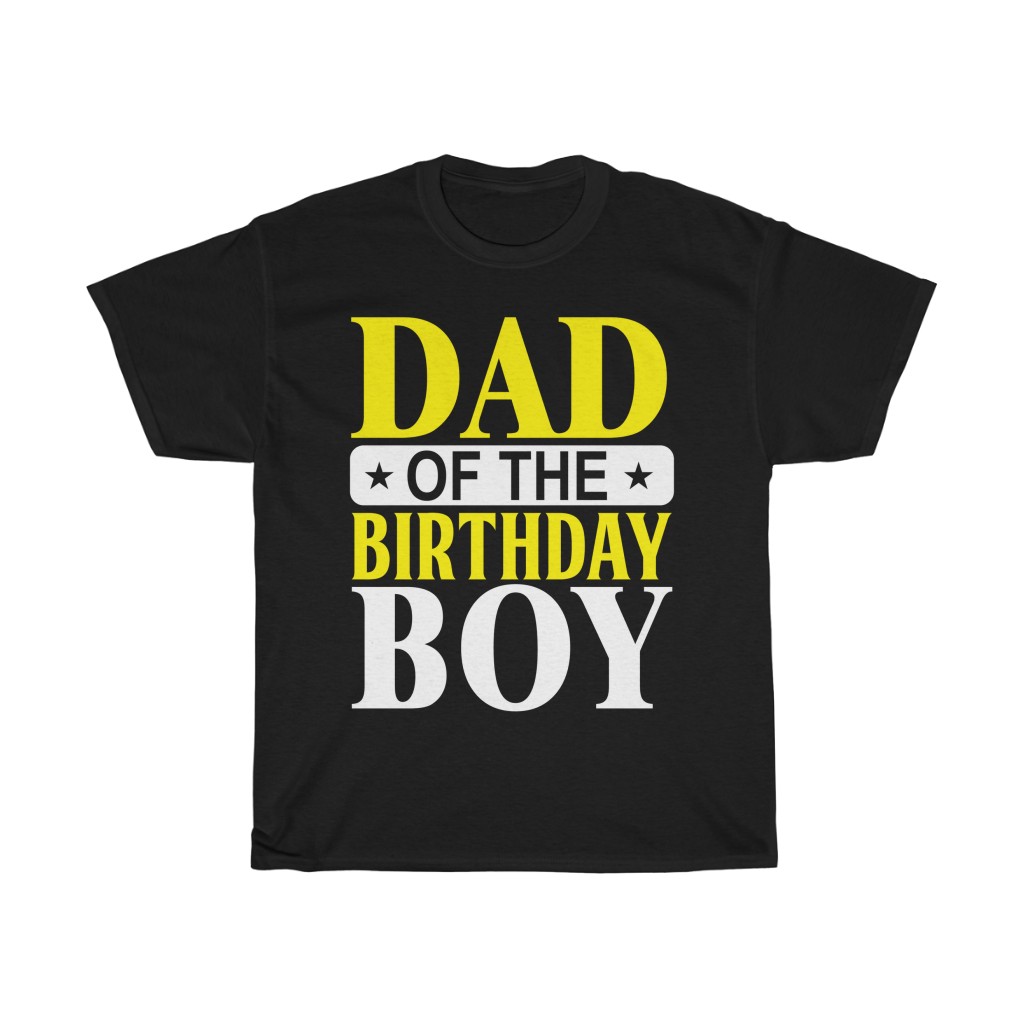 Dad Of The Birthday Boy Shirt Design 6