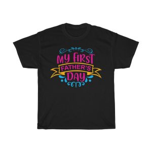 My First Father’s Day Shirt Design 1