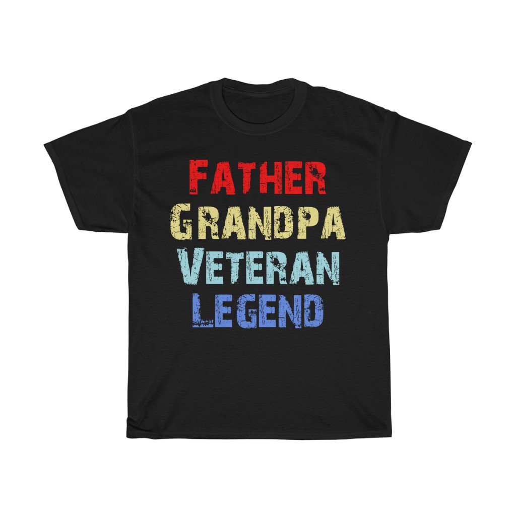 Father Grandpa Veteran Legend S Shirt