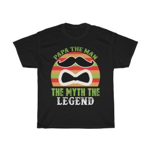 Papa The Man The Myth The Legend Shirt Design 3