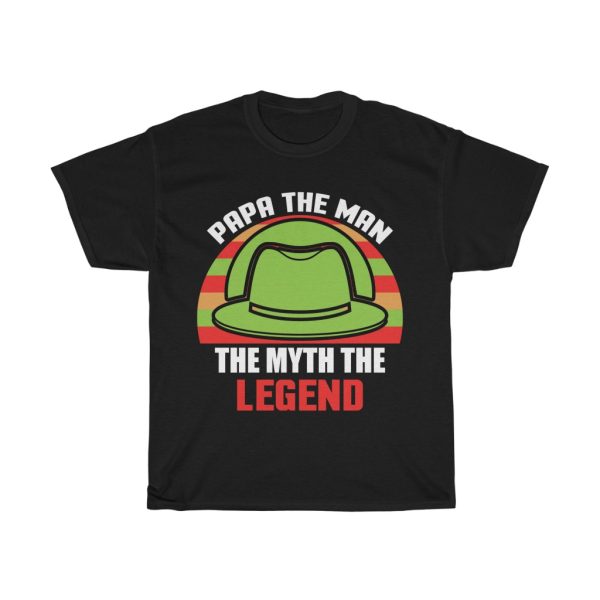 Papa The Man The Myth The Legend Shirt Design 4