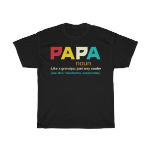 Papa Definition Cooler Vintage Shirt