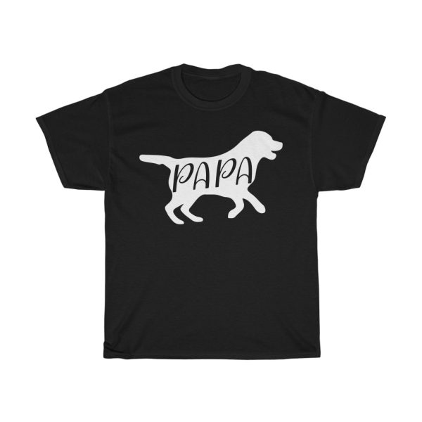 Papa Dog Fathers Day Shirt