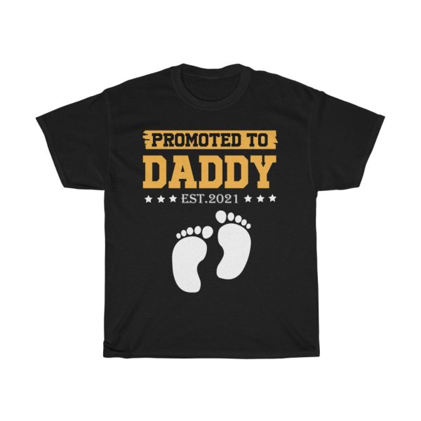 Promoted To Daddy Est. Shirt