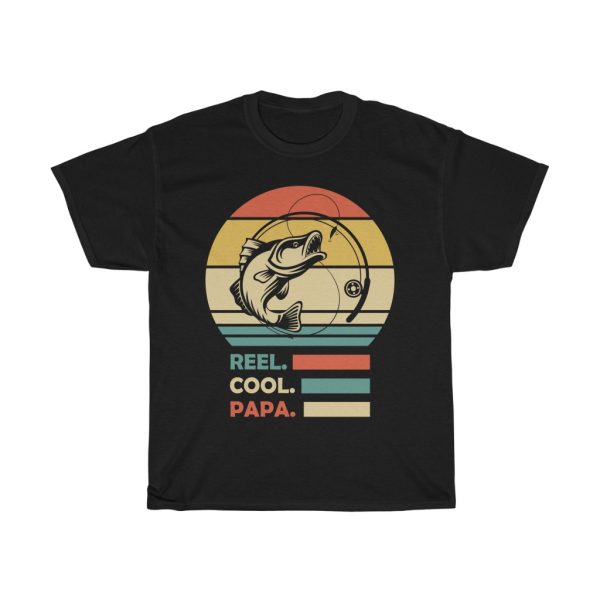 Reel Cool Papa Vintage Fathers Shirt