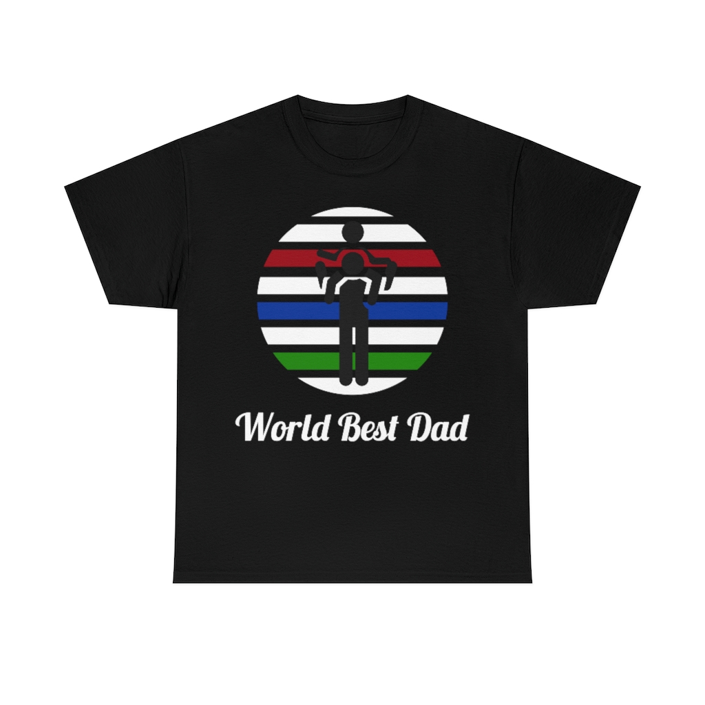 World Best Dad Shirt Design 1