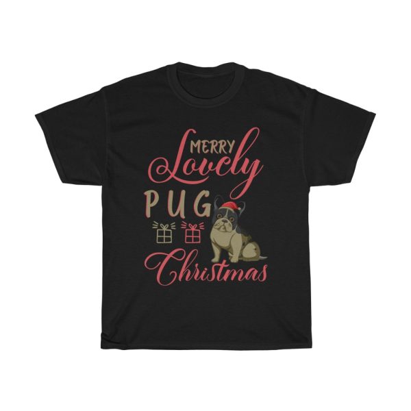 Merry Lovely Pug Christmas Shirt