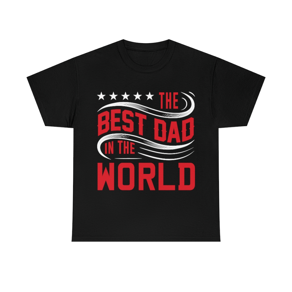 The Best Dad In The World Shirt Design 4