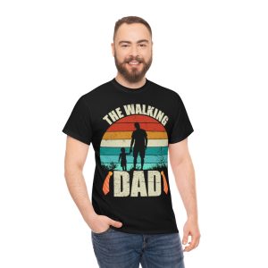 The Walking Dad Shirt Design 4