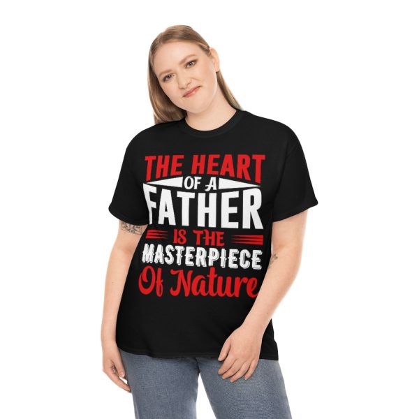 The Heart Of A Father Shirt Design 5