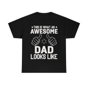 This Is What An Awesome Dad Looks Like Shirt Design 1