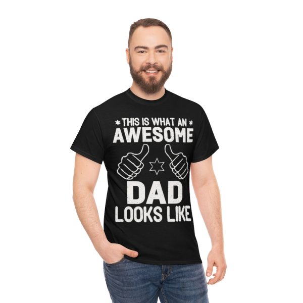 This Is What An Awesome Dad Looks Like Shirt Design 1