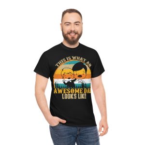 This Is What An Awesome Dad Looks Like Shirt Design 5