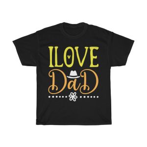 I Love Dad Shirt Design 2