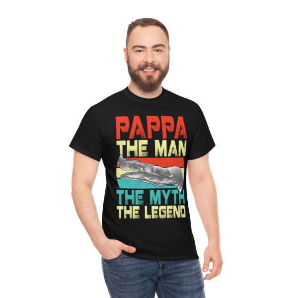 Vintage Papa Man Myth Legend Daddy Father’shirt Shirt