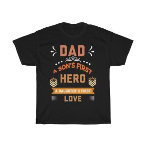 Dad A Sons First Hero Shirt Design 2