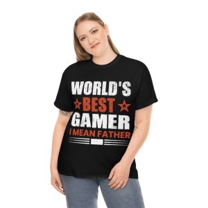 Worlds Best Gamer Fathers Day Shirt