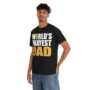 Worlds Okayest Dad Fathers Day Shirt