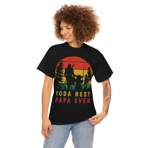 Yoda Best Papa Ever Shirt Design