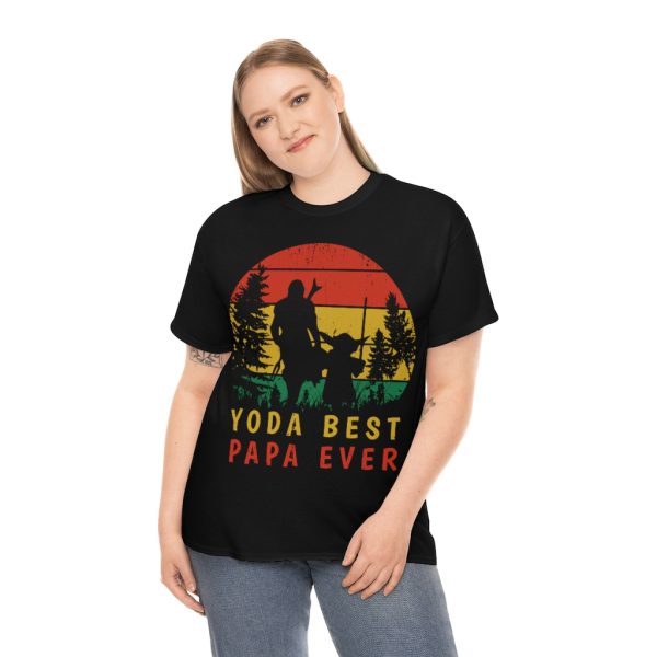 Yoda Best Papa Ever Shirt Design